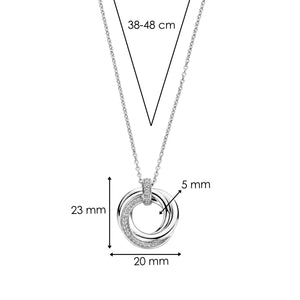 TI SENTO Necklace 34055ZI