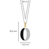 TI SENTO Pendant 6840BL_O